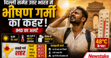 दिल्ली समेत उत्तर भारत में भीषण गर्मी का कहर