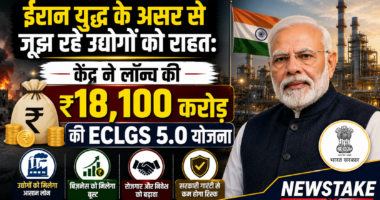 ईरान युद्ध के असर से जूझ रहे उद्योगों को राहत: केंद्र ने लॉन्च की ₹18,100 करोड़ की ECLGS 5.0 योजना