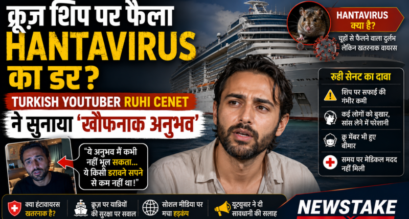 क्रूज़ शिप पर फैला Hantavirus का डर? Turkish YouTuber Ruhi Cenet ने सुनाया ‘खौफनाक अनुभव’